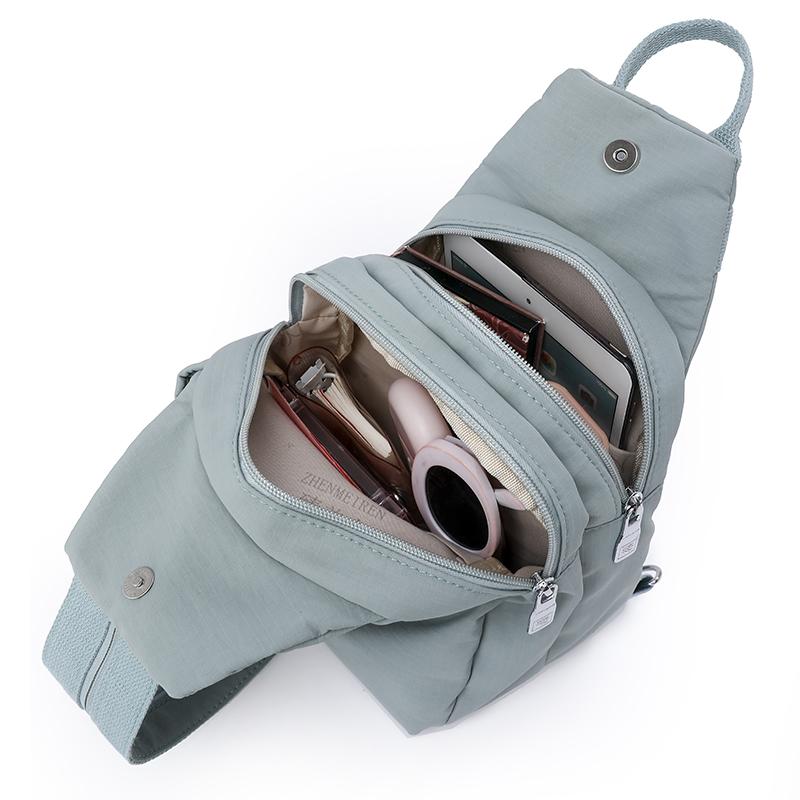Bag Chest Crossbody Bag Multifunctional Womens Shoulder Bag Large Capacity Backpack