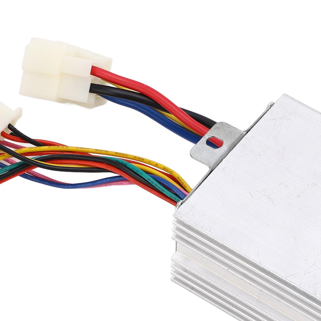 Controller cu perii 36V 500W Aliaj de aluminiu Controller motor cu perii pentru Biciclete electrice Triciclete Motociclete