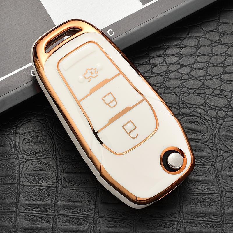 Ford Key Case for Classic Focus, Escort, Edge, Mondeo, Kuga, EcoSport