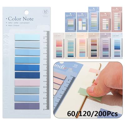 Modne Artykuły Biurowe Etykieta Zakładki Indeksujące Pasek z Zakładkami Notes Samoprzylepny Notes Samoprzylepny Kartki Luźne Naklejka