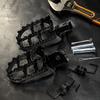 Wide Design Motorcycle Foot Pegs Aluminum Material Aluminum Foot Pegs  For Dirt Bike