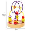 Education Wooden Early Bead Stringing Toy Intelligence Intelligence Emotional