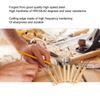 8PCS HSS Steel Wood Carving Tools Groove Parting Lathe Chisel Set Wood Turning Chisels  For Hardwood