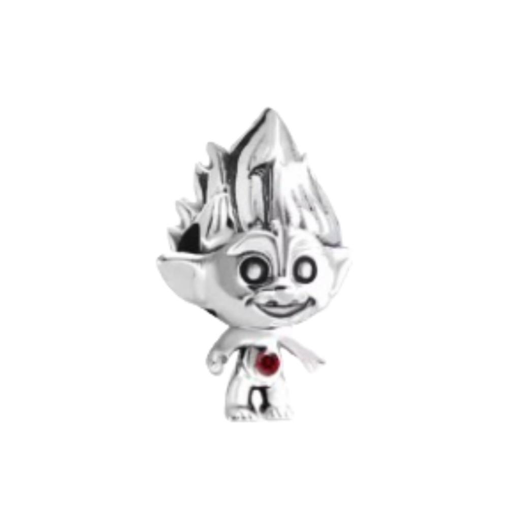 New 925 Silver Cute Cartoon Animal Beads Lion Bear Dog Mouse Fit European Bracelets DIY Accessories Magic Hat Charm Jewelry