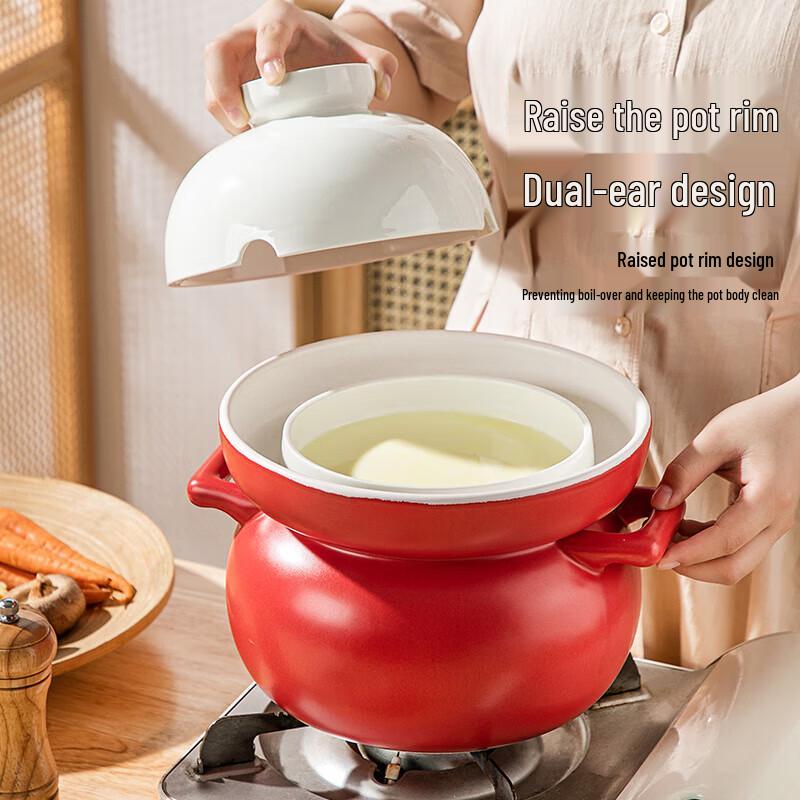 maxcook Ceramic Casserole Pot