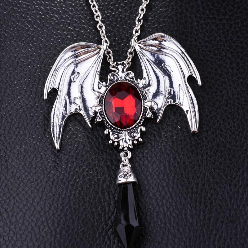 Collar De Murciélago De Halloween De Plata Guatemala