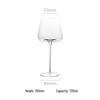 Handmade Burgundy Crystal Wine & Champagne Glass Stemware Set