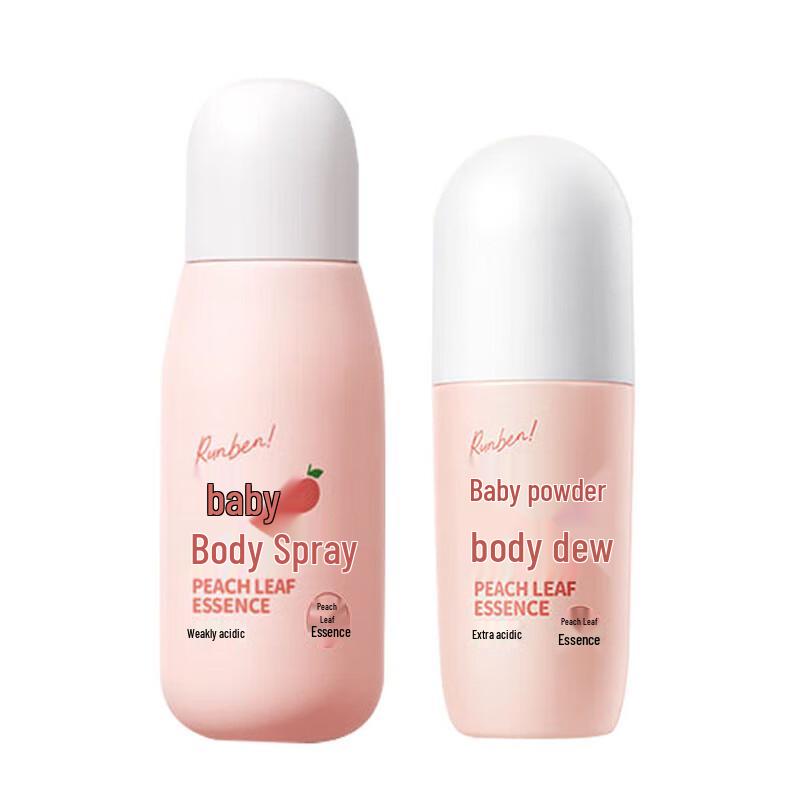 

RUNBEN Peach Leaf Essence Baby Soothing Set