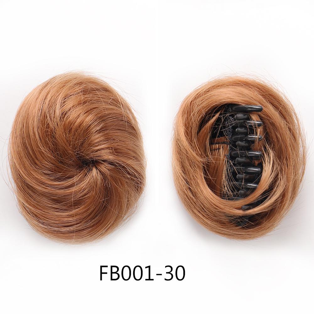 Bybrana Ladies Wear Clip-On Hair To Groom Their Hair Every Day. Natural Synthetic Hair