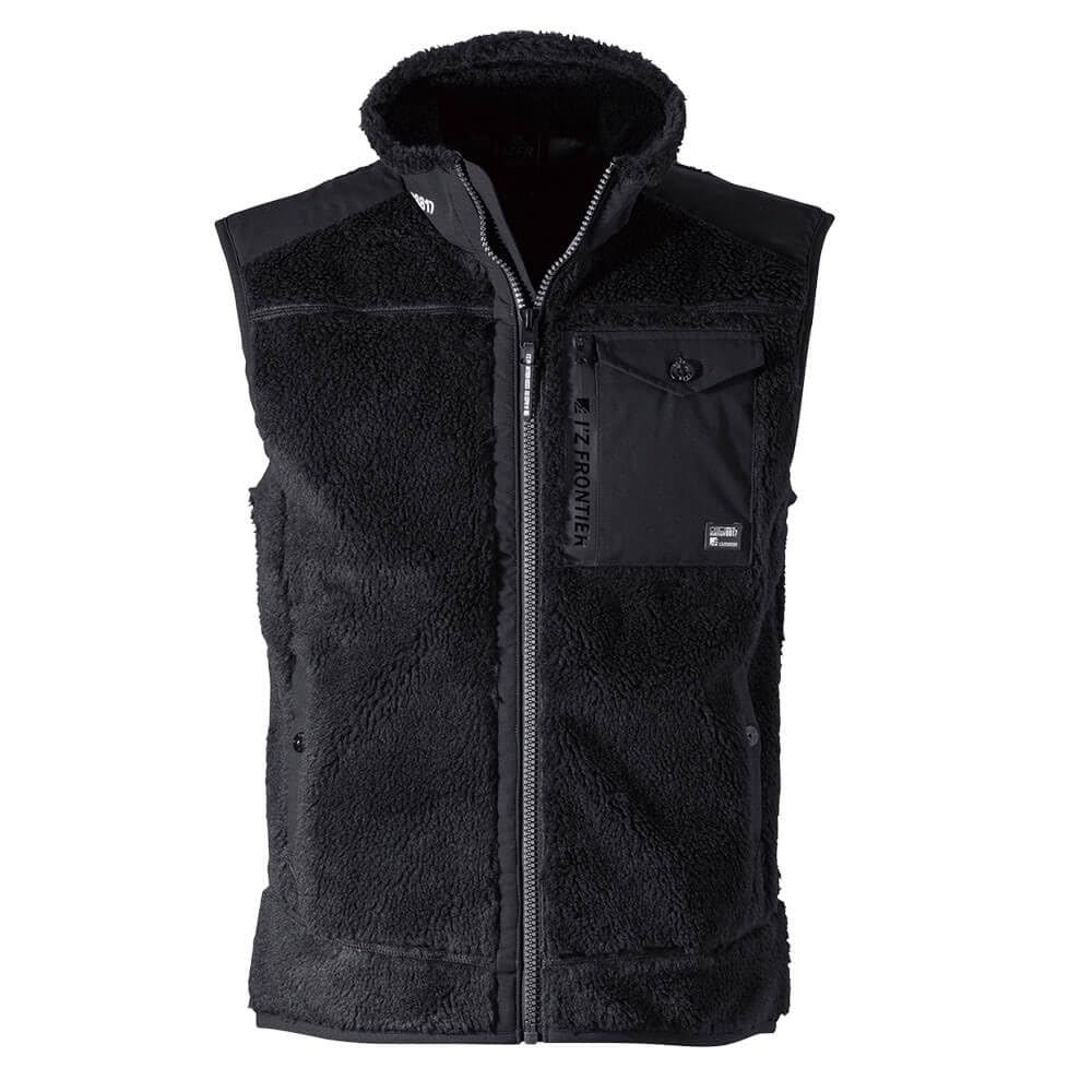 

Hybrid Wind Block Boa Fleece Vest 8817 Light Cold Protection M 5 Black [Eyes Frontier]