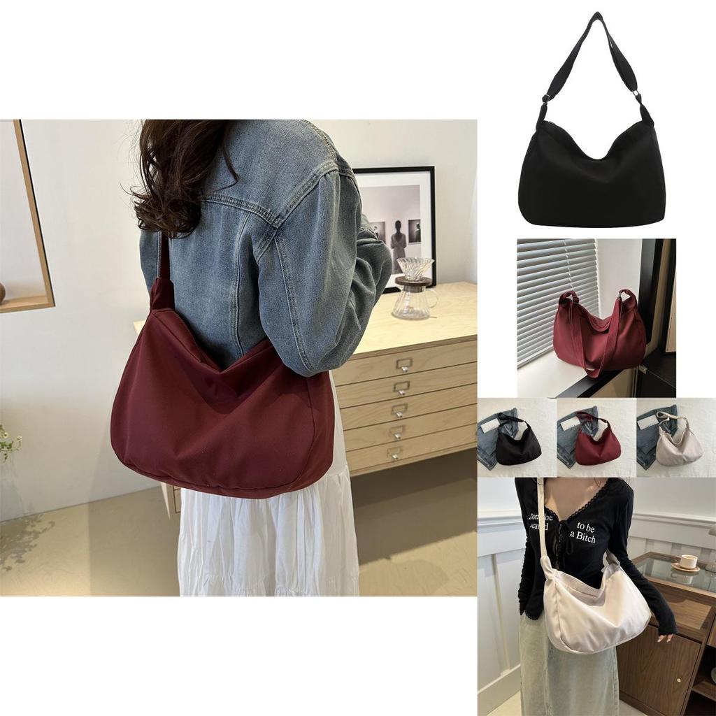 Trendy Multi-purpose Waterproof Oxford Cloth Tote Bag Chic Crossbody For Daily Use
