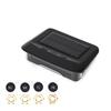 Tire Pressure Monitoring System, Solar Powered Tire Pressure Monitor with 4 External Sensors, 6 Alarm Modes, Color LCD