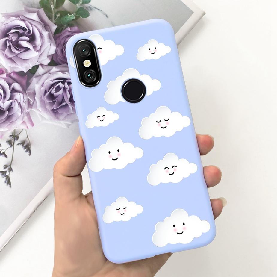 For Xiaomi Redmi 6 Pro Case Cute Dinosaur Cartoon Cover Soft Silicone Phone Case For Xiaomi Redmi Note 6 Pro Note6 Fundas Bumper