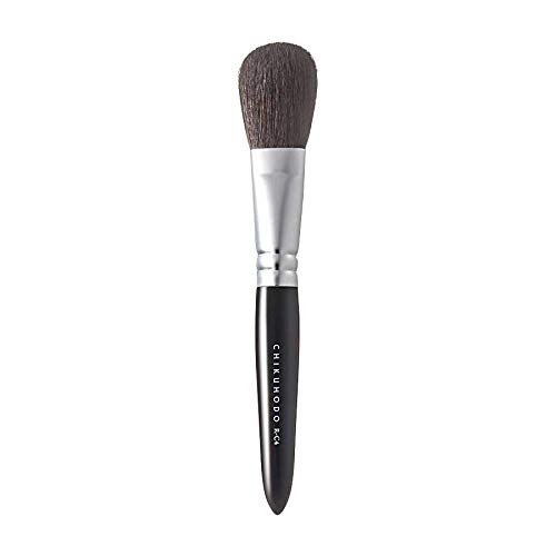 Kumano Brush (Makeup Brush) Chikuhodo Regular Series Cheek Brush Horse R-C4 Black Line