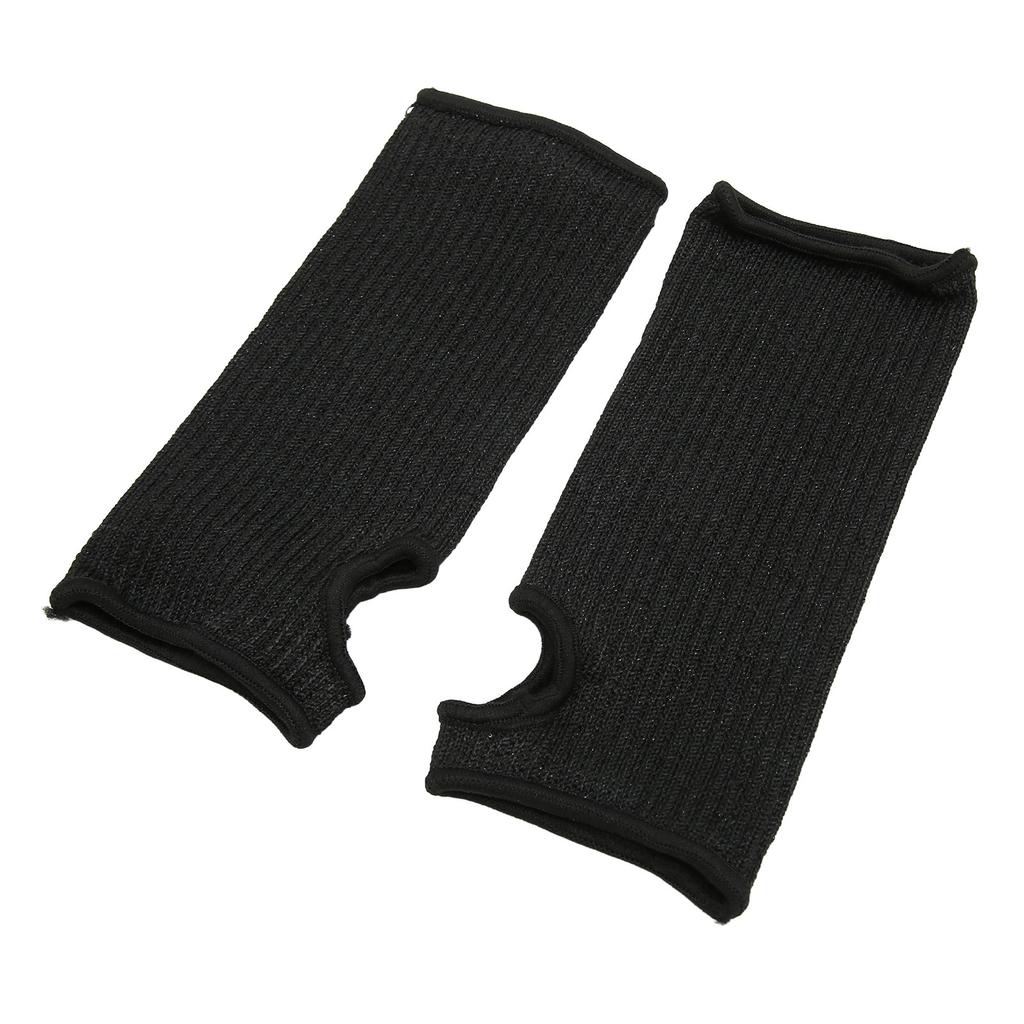 Cut Resistant Protective Sleeve Level 5 Safety HPPE Cut Resistant Arm Sleeve with Thumb Hole for Garden Kitchen
