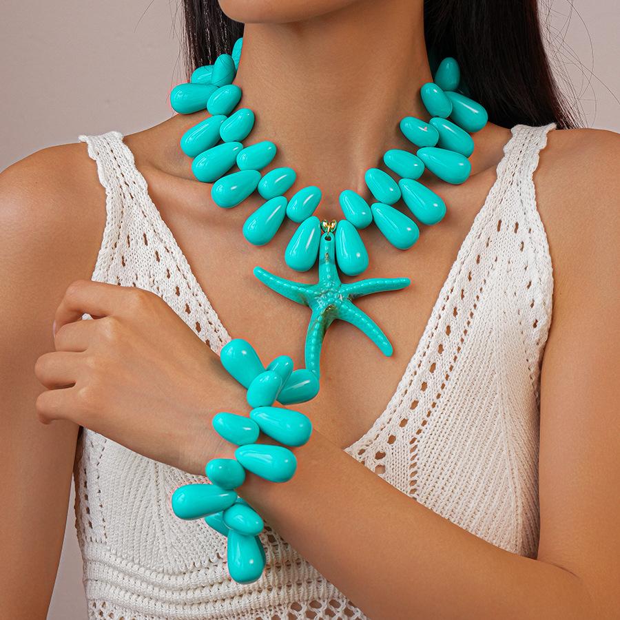 Fashion Drop Earrings For Women's Jewelry Set