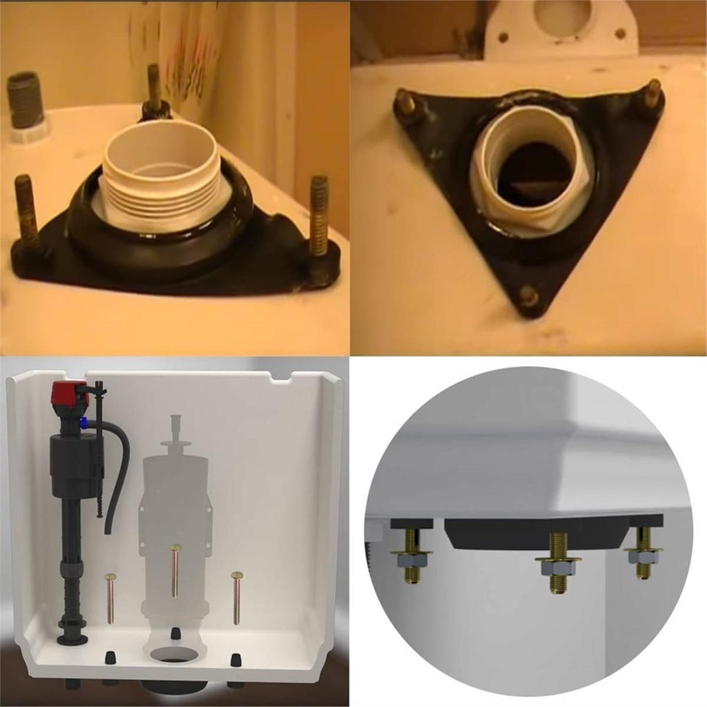 GP51487 Tank Bolt Assembly Kit for Wellworth Triangle Toilet Tank To Bowl Gasket Kit