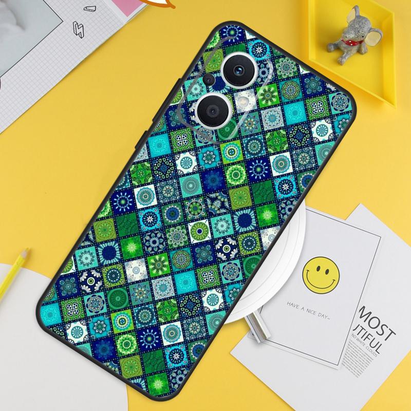 

Винтажный Ретро Цветочная Решетка Для OPPO Reno 14 12 11 10 13 Pro 8T 11F 12F 13F 14F 7 8 Lite OPPO Find X9 X8 X6 X5 Pro Чехол OPPO Reno7 4G