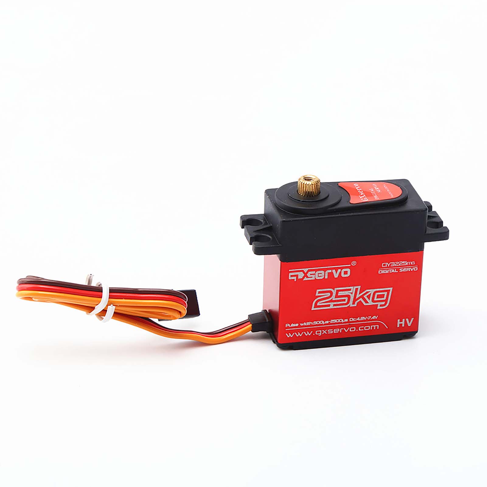 

2pcs DSSERVO DS3225 Digital Servo 25KG Metal Gear High Torque Waterproof for 1 10 1 12 RC Car Traxxas HSP Car Boat