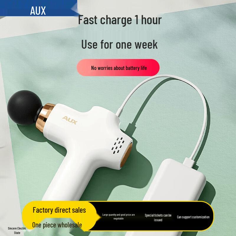 AUX Deep Tissue Massager with Heat Therapy CN plug (adapter included)