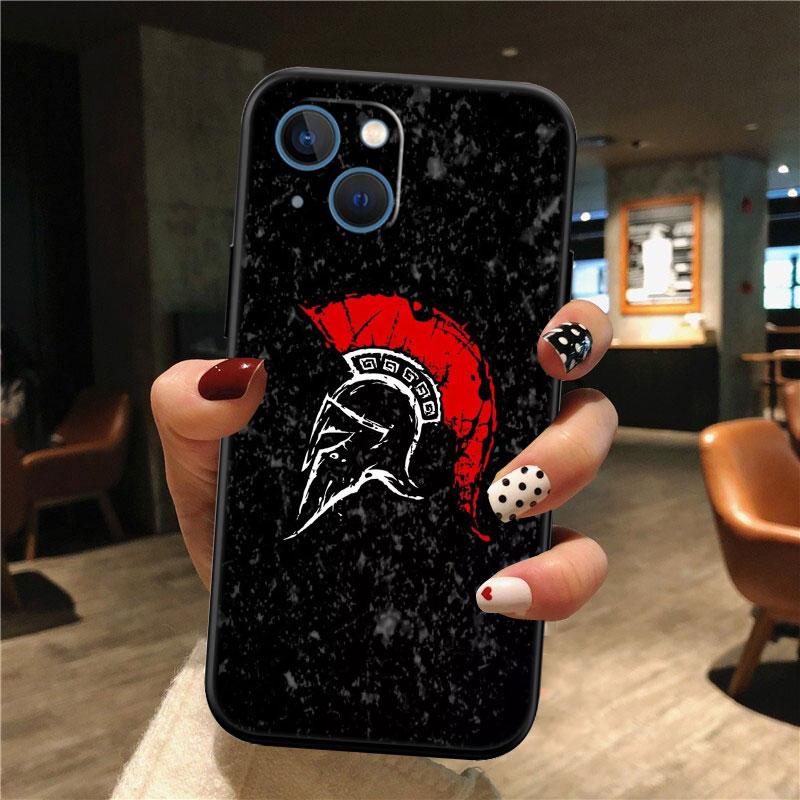 Spartan Warrior Shell Phone Case for Samsung Galaxy S20 S21 S22 Ultra FE Plus A21S A22 A24 A25 A26 A30 A30S A31