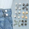 Spille in metallo per pantaloni e gonne da donna, jeans, clip per vita regolabile, accessori per abbigliamento, cucito, set di spille da donna, spille per stringere la vita