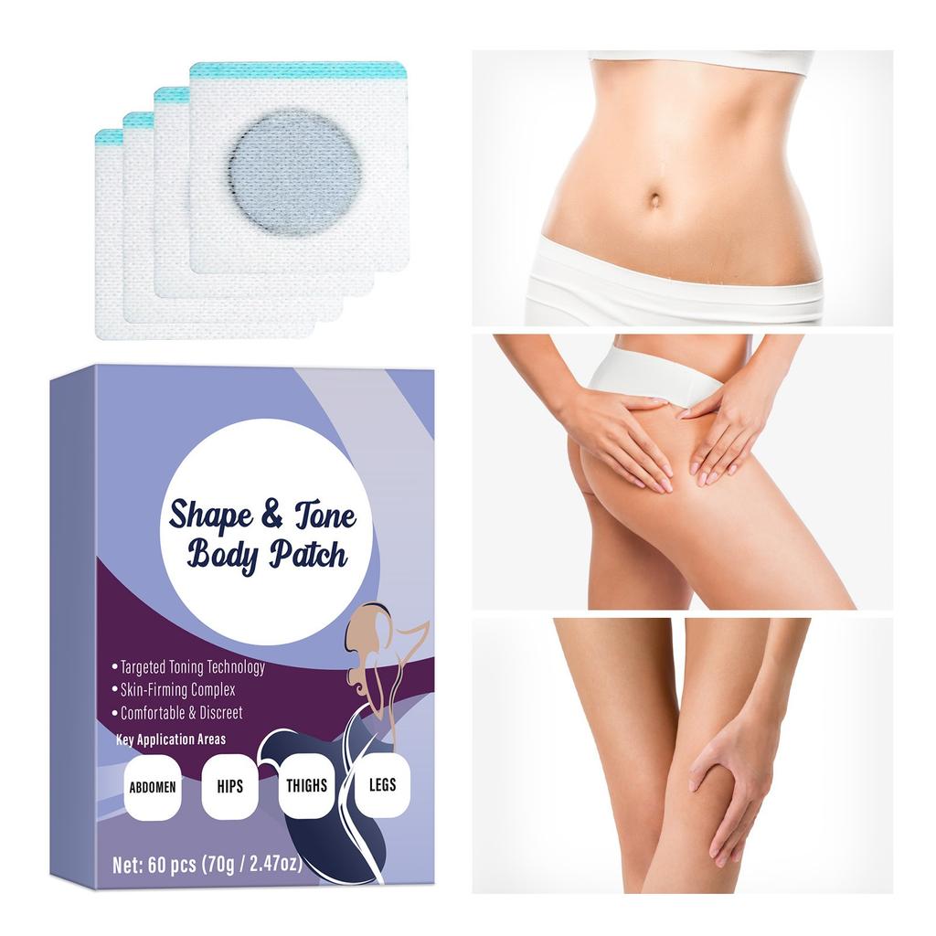 Body Patch Hip Leg Shaping Firming Skin Slimming Navel Patch 1 Box/60 Pieces