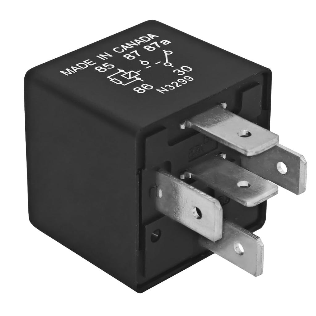 P6SDT FOAB-14B192-AA Automotive Relay (Pack Of 4) – 40A 12VDC 5-Pin OEM Replacement F0AB-14B192-AA RY116 For Ford Electrical Systems