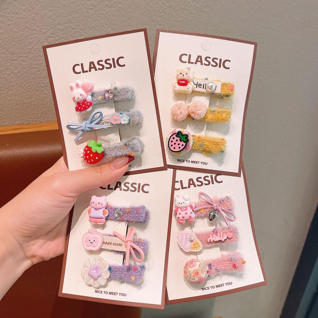 Adorable Animal Hair Clips for Kids - Cute Bangs Clips & Hair Accessories for Girls