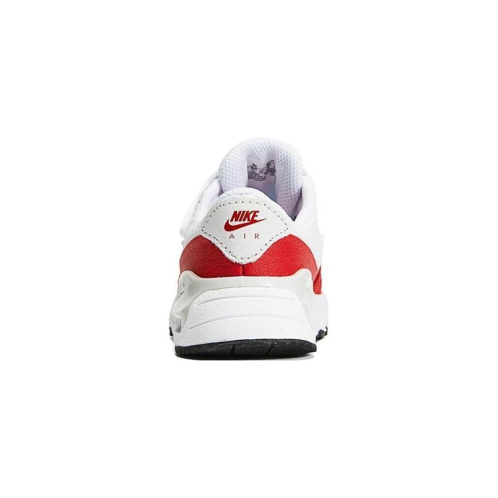 Nike Air Max SYSTM TD White University Red Baby Sneakers Photon-Dust DQ0286-108
