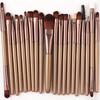 20Pcs/Set Eyeliner Makeup Brush Set Soft Fluffy Cosmetic Brushes Kit Make Up Brushes  Beauty Tool
