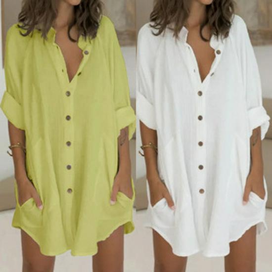 2024 Autumn/Winter New Women's Lapel Long Sleeve Shirt