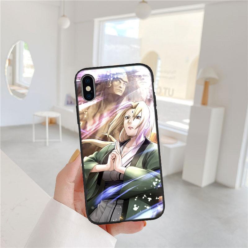 LO72 NARUTO Tsunade Soft Shell Phone Case for OPPO A40 A60 A80 A15 A16 A16K A12 A17 A17K A54 A54S A53 A53S A55 A56 A57 A98 F23