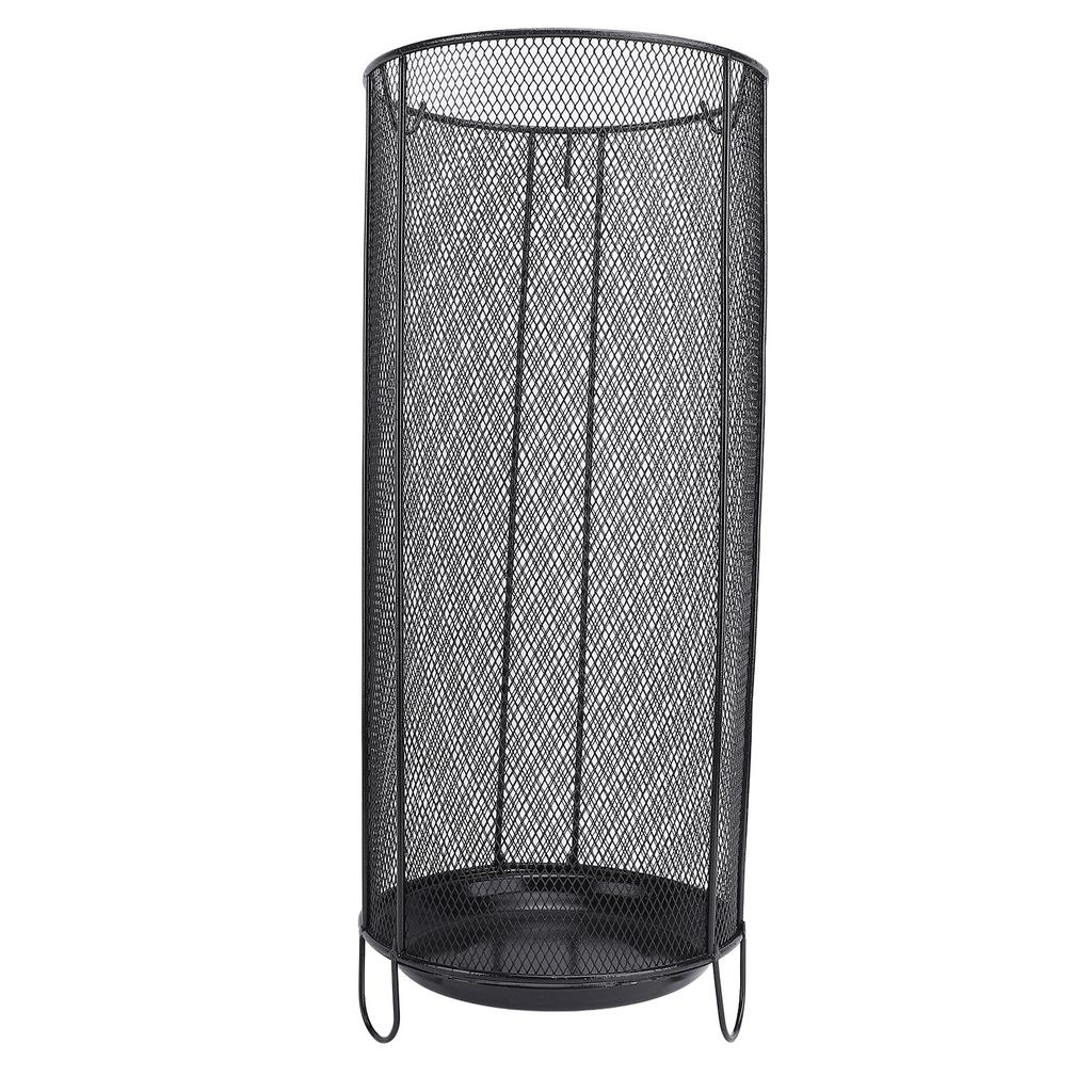 Round Umbrella Stand Rack Freestanding Umbrella Holder Bin Canes Walking Sticks Holder for Entryway