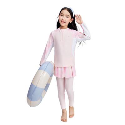 Keep Kids' Long Sleeve Sunscreen Split Swimsuit