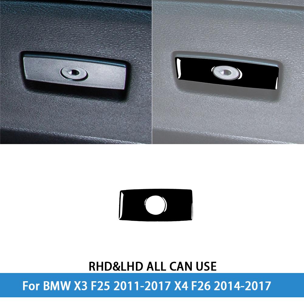 For BMW X3 F25 2011-2017 X4 F26 2014-2017Car Accessories Piano Black Interior Air Vent Taillight Console Trim Modified Sticker