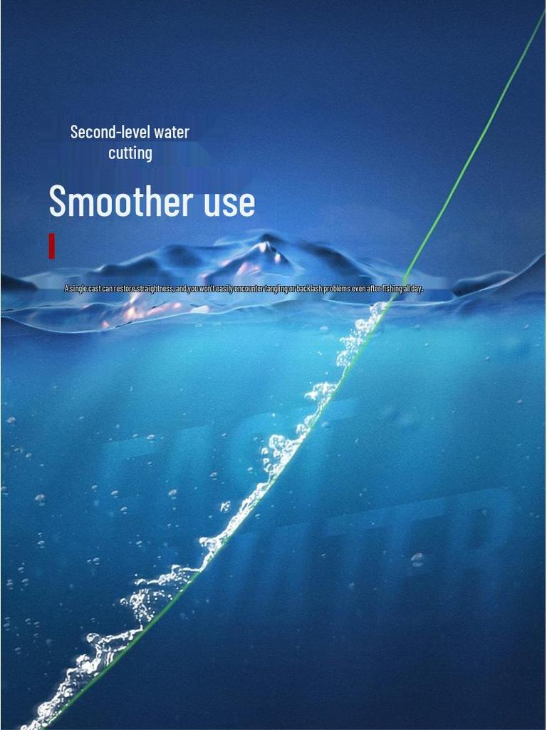 50m Nylon Anti-Kräusel Verschleißfeste Angelschnur - Hochwertige Importierte Seide für den Wettfischfang