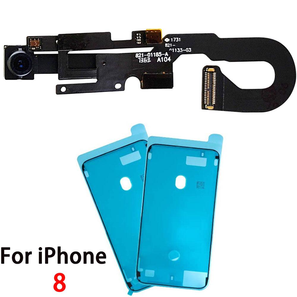 Sostituzione Fotocamera Frontale Per iPhone 7 8 Plus Fotocamera Facciale Cavo Flessibile Con Sensore di Luce MIC