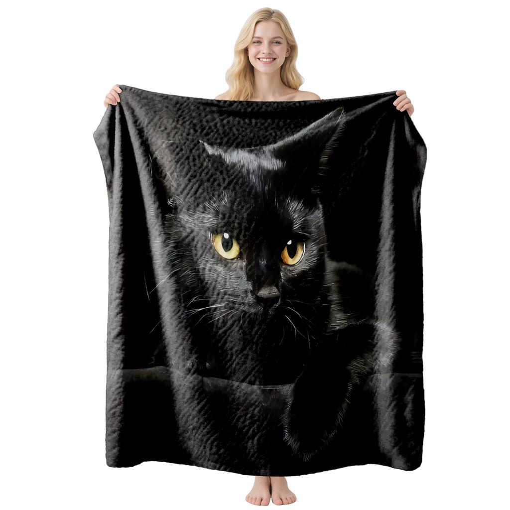 Cartoon animals Printed Blanket for Sofa Bed Travel Camping Living Room Office Conditioning Blanket for All Seasons Gifts