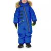 Windproof Waterproof Boys Girls Children's Printed One Piece Ski Suit