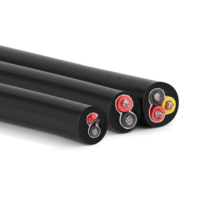 YGC High Flex Multi-core Silicone Power Cable (18-26AWG), High Temp Resistant, 2-4 Core