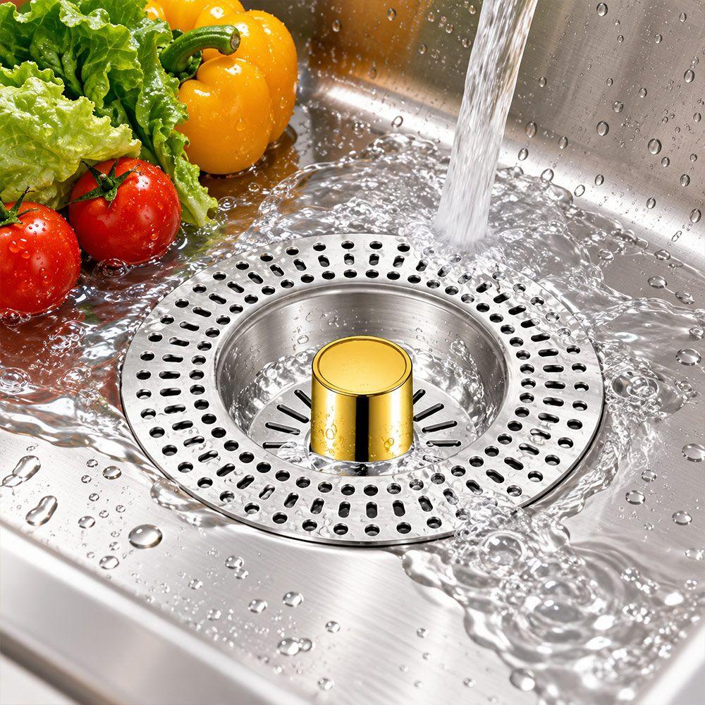 Anti-Odor Drain Filter Basket Bounce Core Sink Strainer Plug New Sink Strainer Kitchen Use