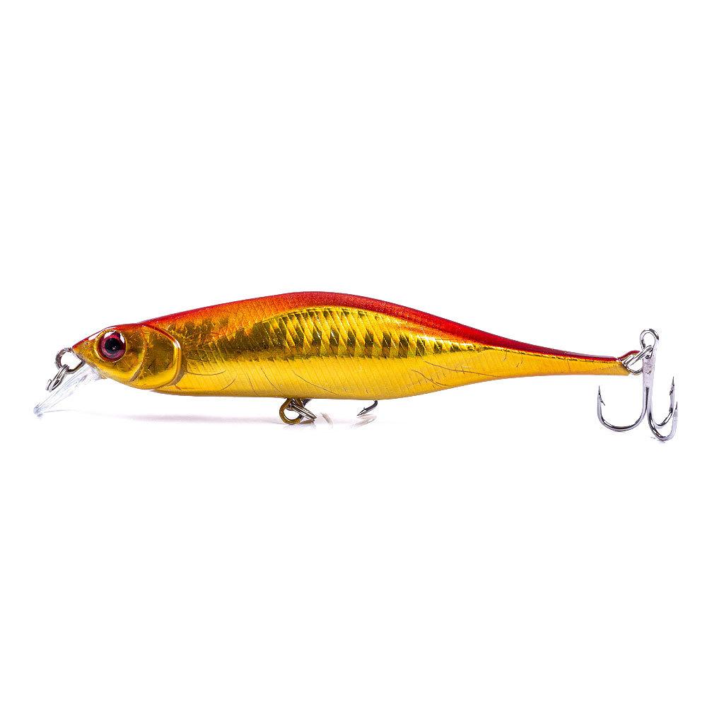 

10.5cm11.5gSinking Minnow Long Casting Slow Sinking Bionic Bait for Bass, Sea Bass, Mandarin Fish, Special Lure Bait for Freshwa 10.5cm-11.5g