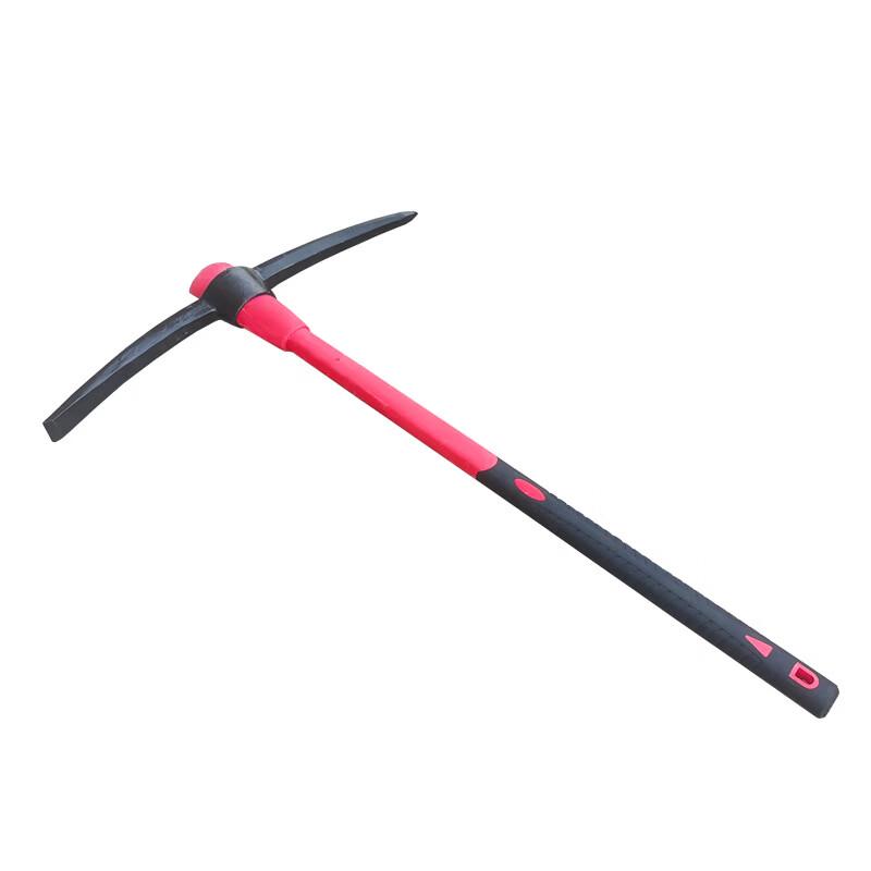 Mengpao Rail Steel Narrow Pickaxe with Wooden Handle