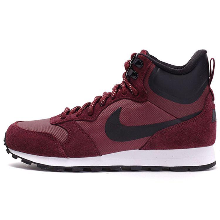 

Nike MD Runner 2 Mid Повседневные кроссовки для бега Женские кроссовки Красный Черный 845059-601 36.5
