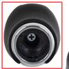 Nissan Almera II N16 00-06 pomello cambio 5 MARCE NERO ECO PELLE + CROMO