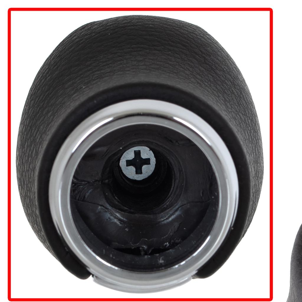 Nissan Almera II N16 00-06 pomello cambio 5 MARCE NERO ECO PELLE + CROMO