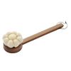 Body Brush with Flower-shaped (2 Types, Handle)
