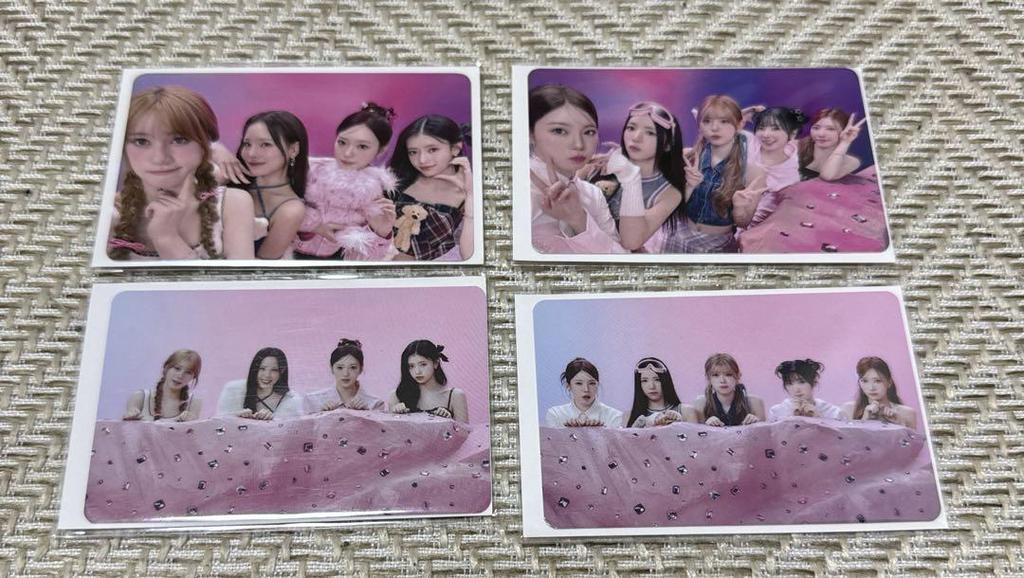 [USED] NiziU Happy Draw F Prize Photo Card Secret