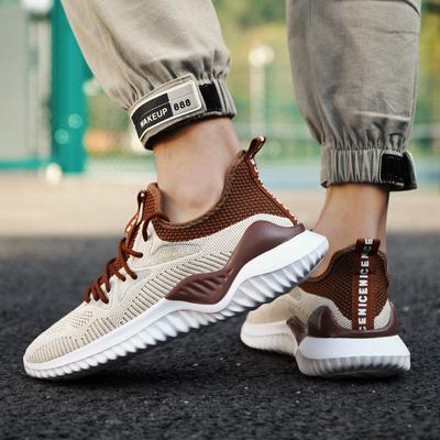 Fashion Hot Trendy 2024 Lightweight Men Sneakers Outdoor Men Casual Sneakers Plus Size 46 Brown Comfortable Men's Shoes Zapatos Hombre